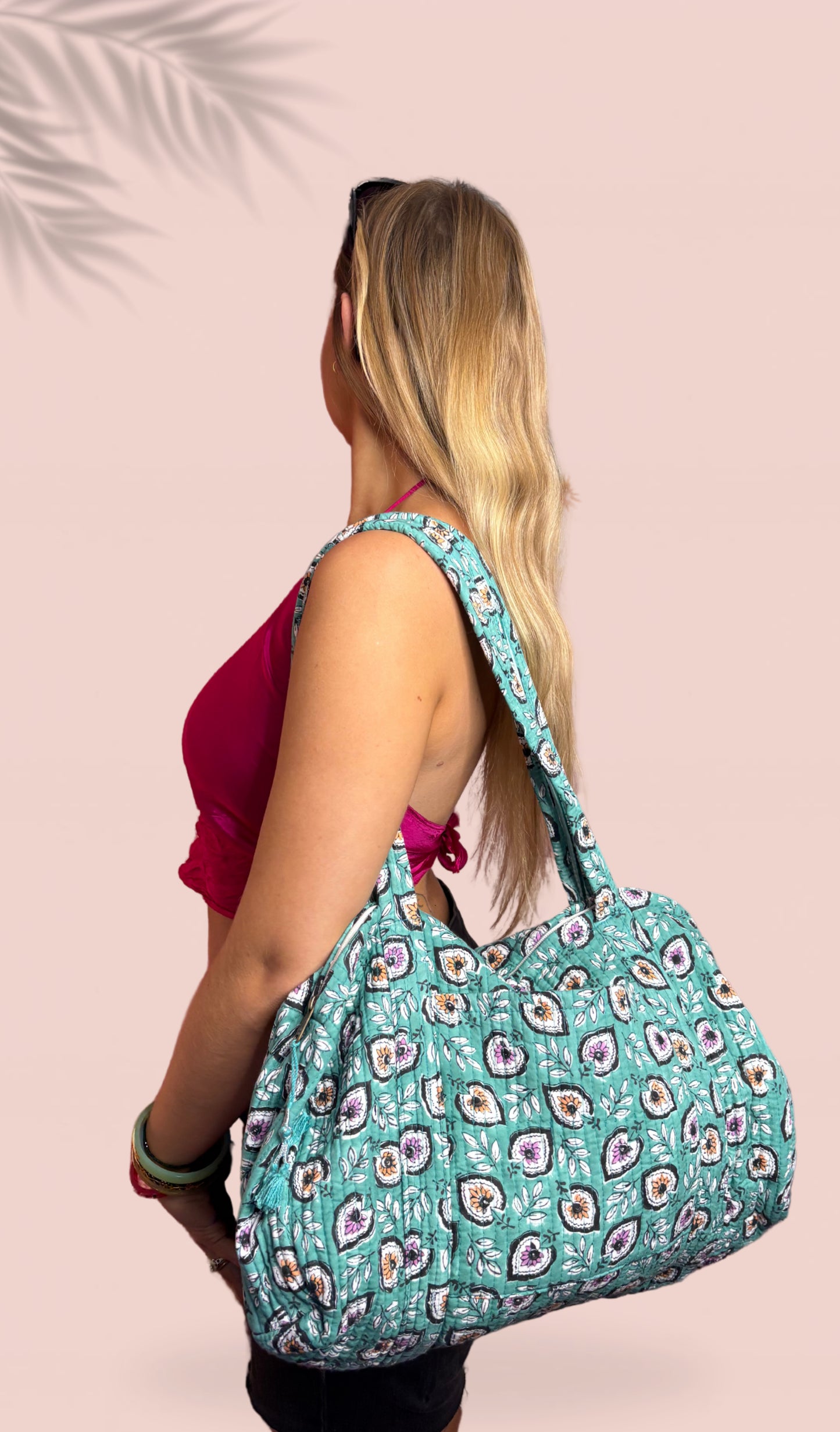 Sac zippé 100% coton