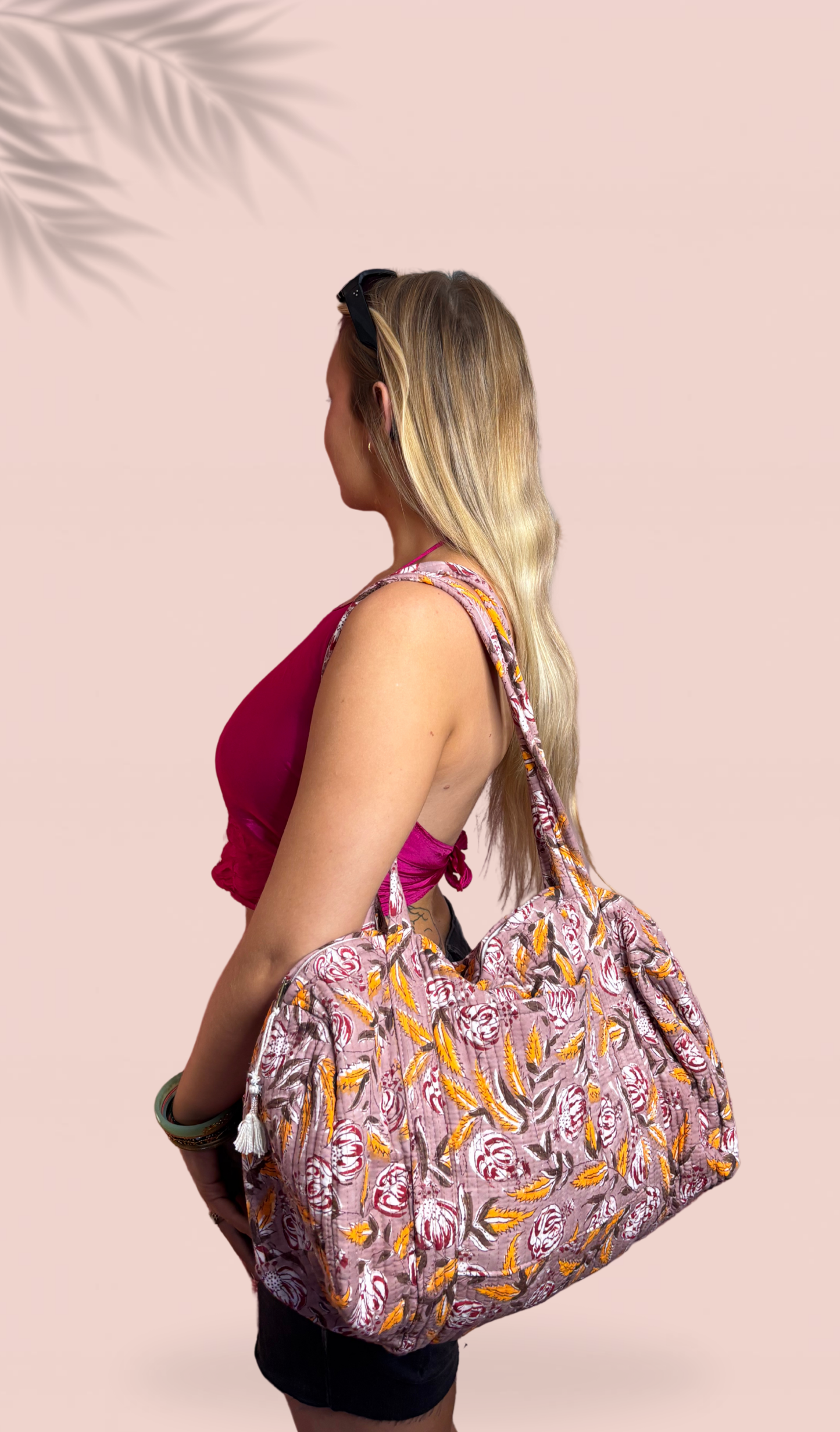 Sac zippé 100% coton