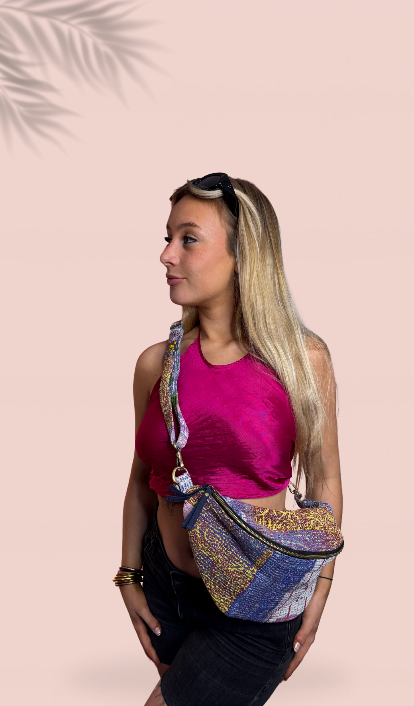 Sac banane en Kantha