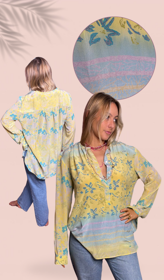 Chemise 100% crêpe de soie T2