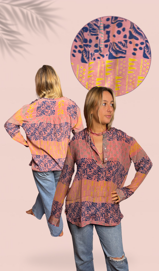 Chemise 100% crêpe de soie T2