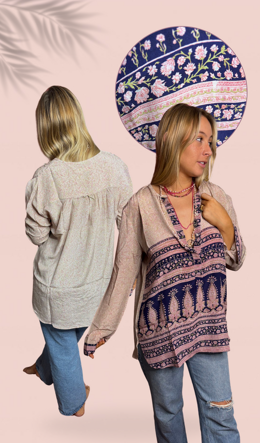Chemise 100% crêpe de soie T2