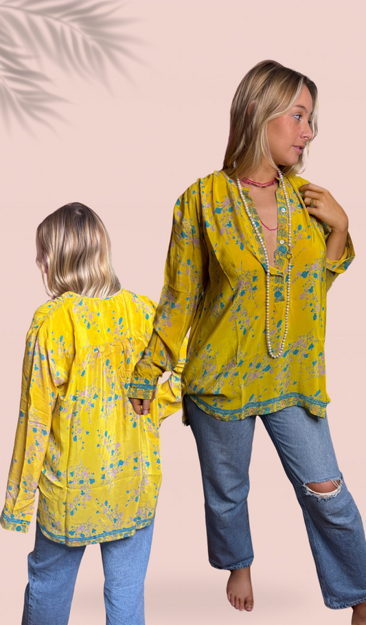 Chemise 100% crêpe de soie T2