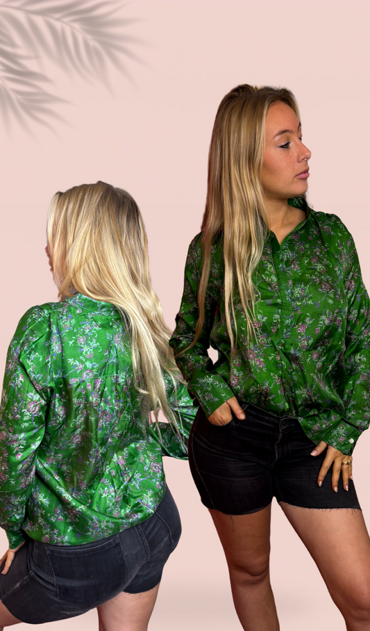 Chemise 100% soie T1