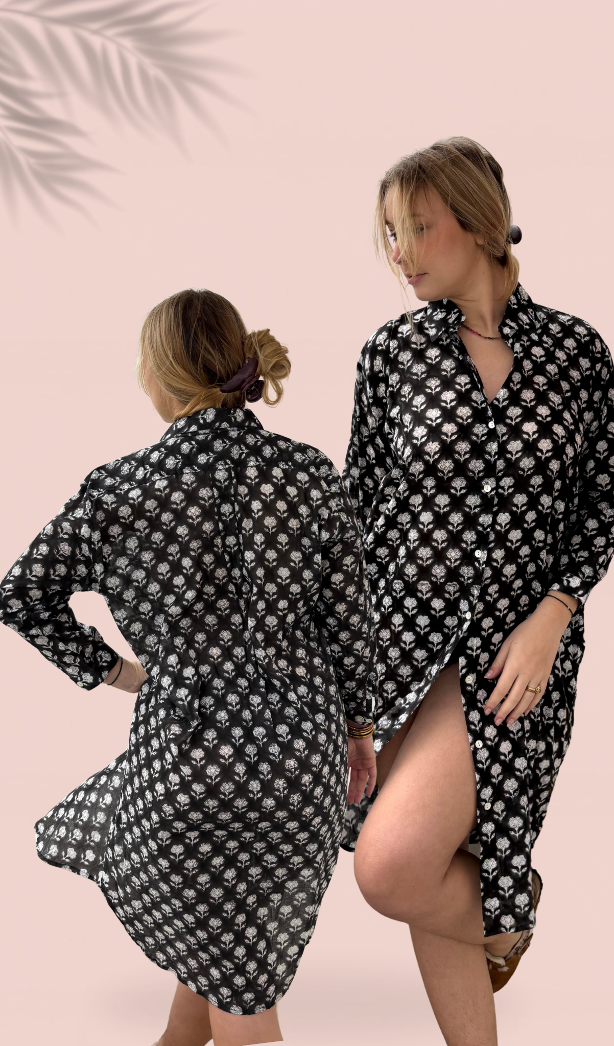 Robe 100% coton taille M/L