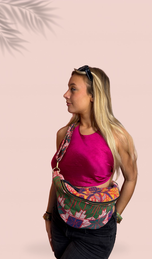 Sac banane en Kantha